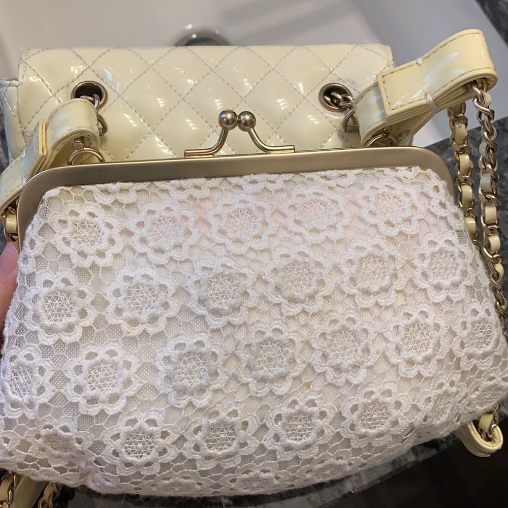 SOLD ❌Chanel twin bag mini square flap - Picture 3 of 12